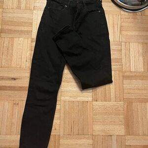 Everlane Women’s Dark Black straight  Jeans